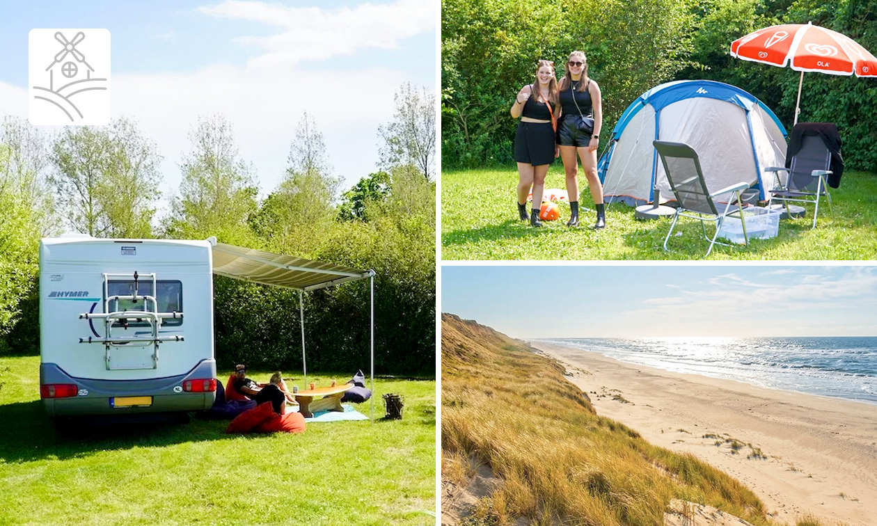 Emplacement pour camping-car ou tente (2, 5 ou 7 nuits) pour 1 à 6 en Zélande
