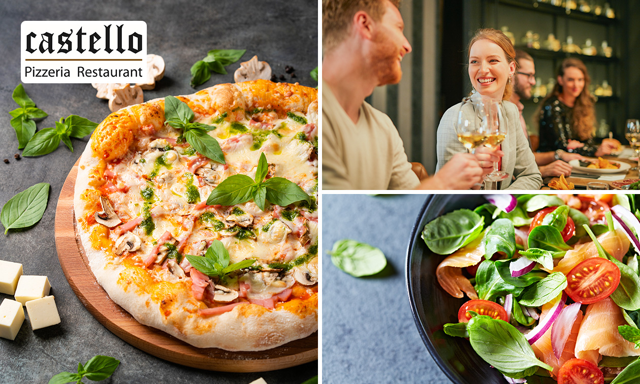 Italiaans 2- of 3-gangen keuzediner bij Castello Nuland