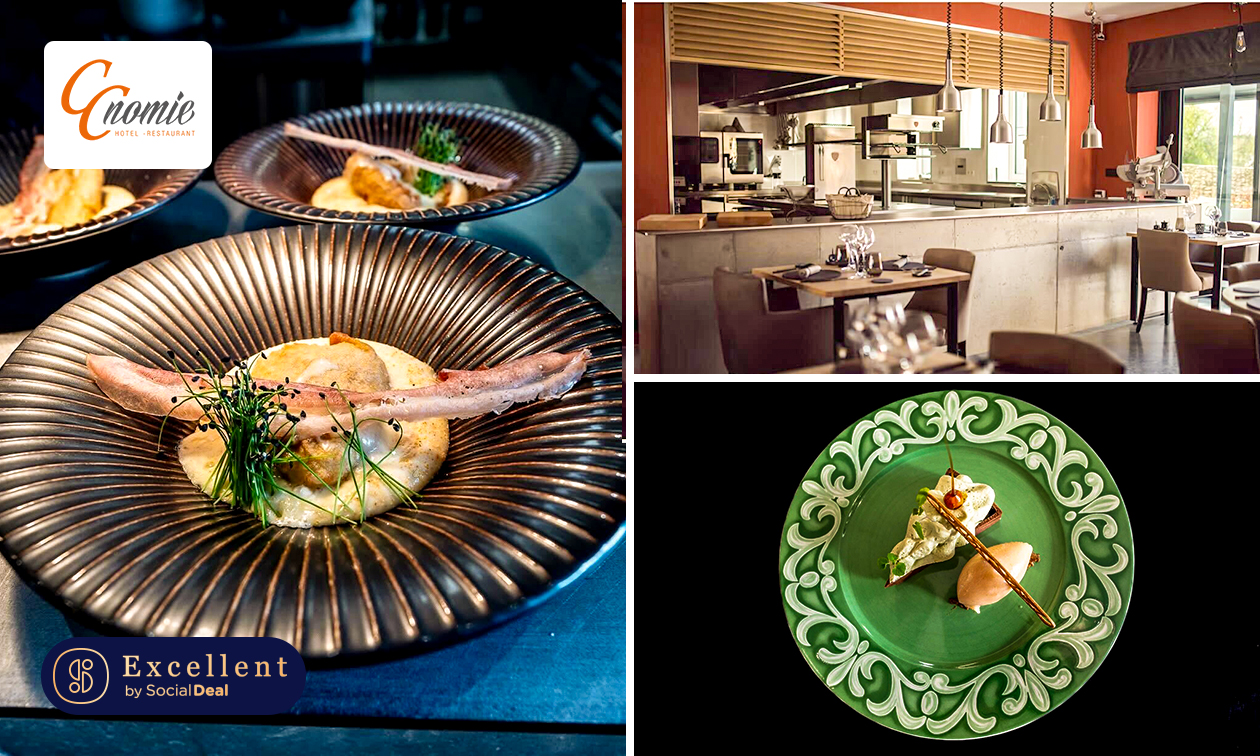 Menu du moment en 2 services + dégustation du chef près de Dinant