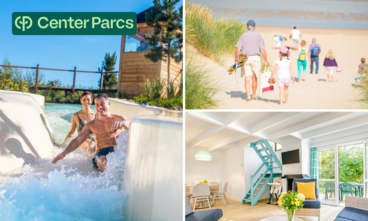 2, 3 ou 4 nuits pour 5 ou 6 personnes à Center Parcs