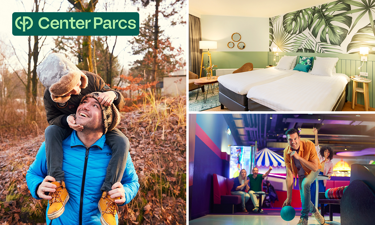 2, 3 oder 4 Übernachtungen für 4 bis 6 im Center Parcs De Vossemeren