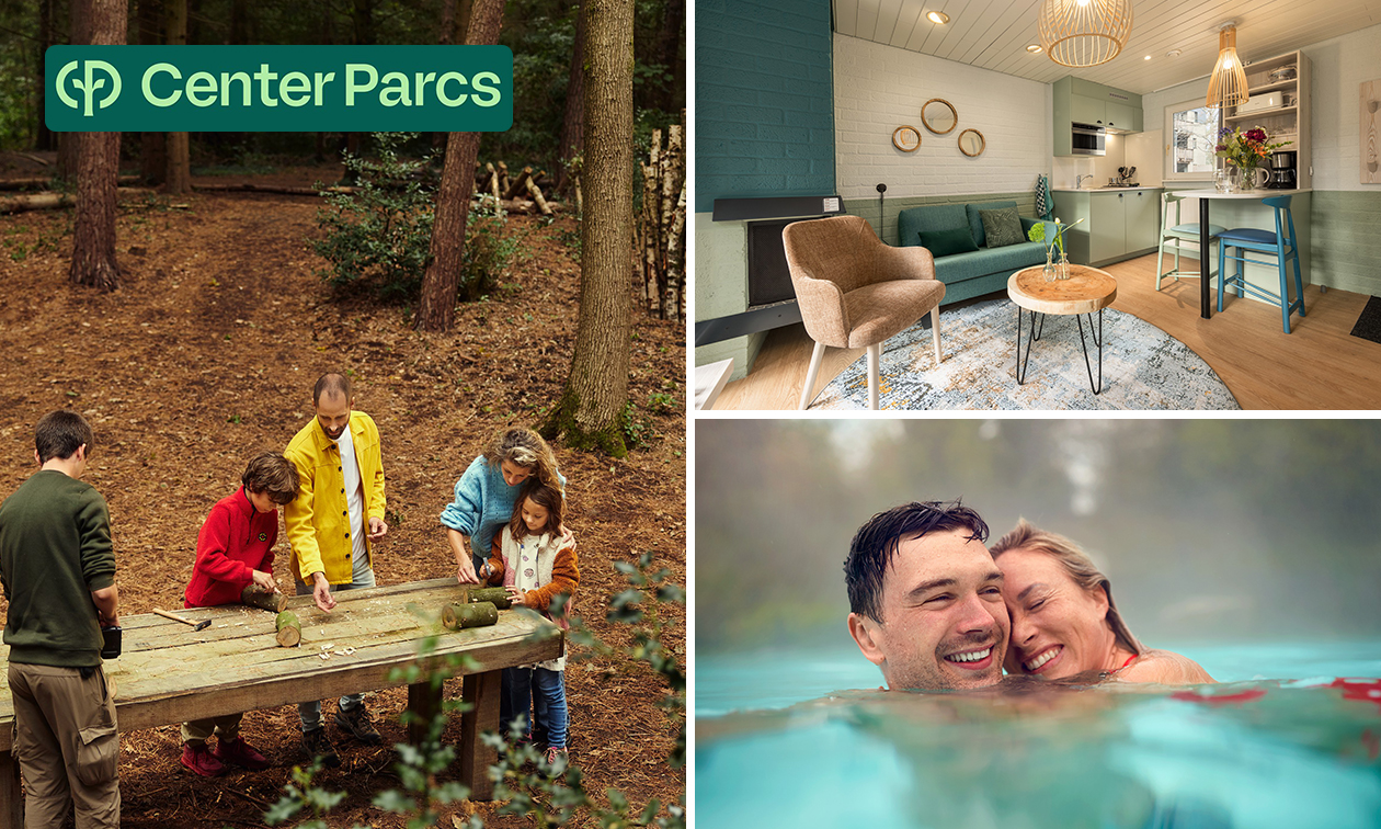 2, 3 oder 4 Übernachtungen für 2 im Center Parcs Erperheide