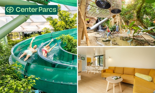 3, 4 oder 7 Übernachtungen (4 bis 6 Pers.) im Center Parcs Het Heijderbos