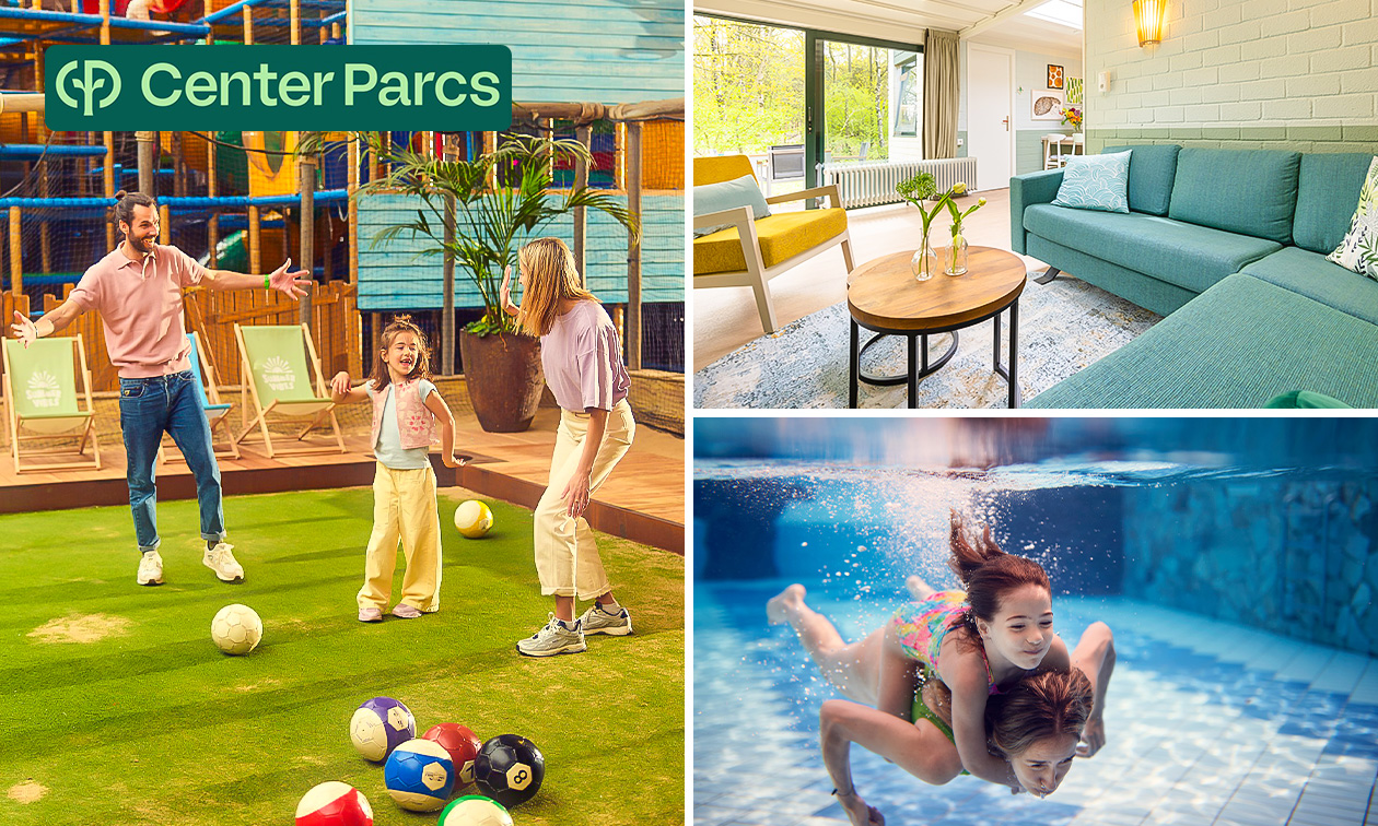 Wochenende oder Wochenmitte für 4 im Center Parcs Het Meerdal