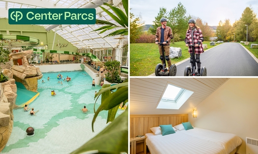 Wochenende oder Wochenmitte (2 Pers.) im Center Parcs