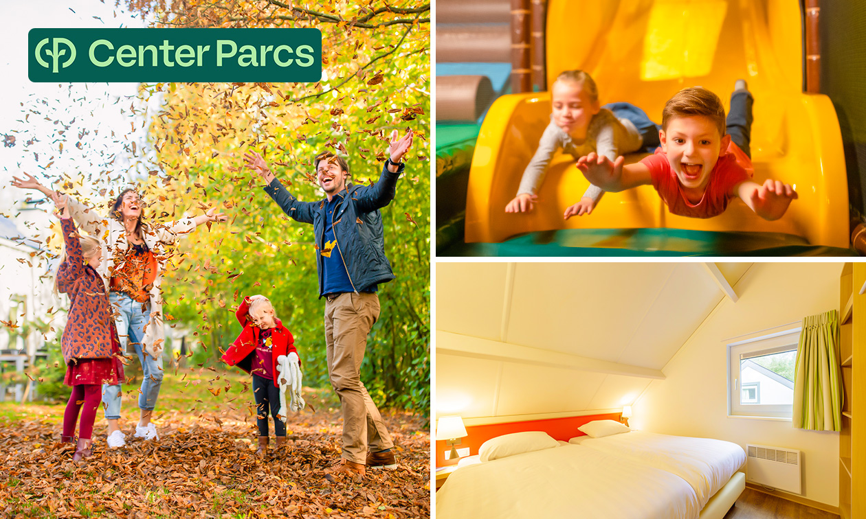 3, 4 ou 7 nuits pour 4 à 8 personnes à Center Parcs