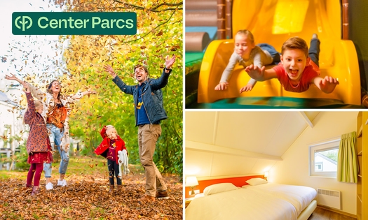 3, 4 ou 7 nuits pour 4 à 8 personnes à Center Parcs