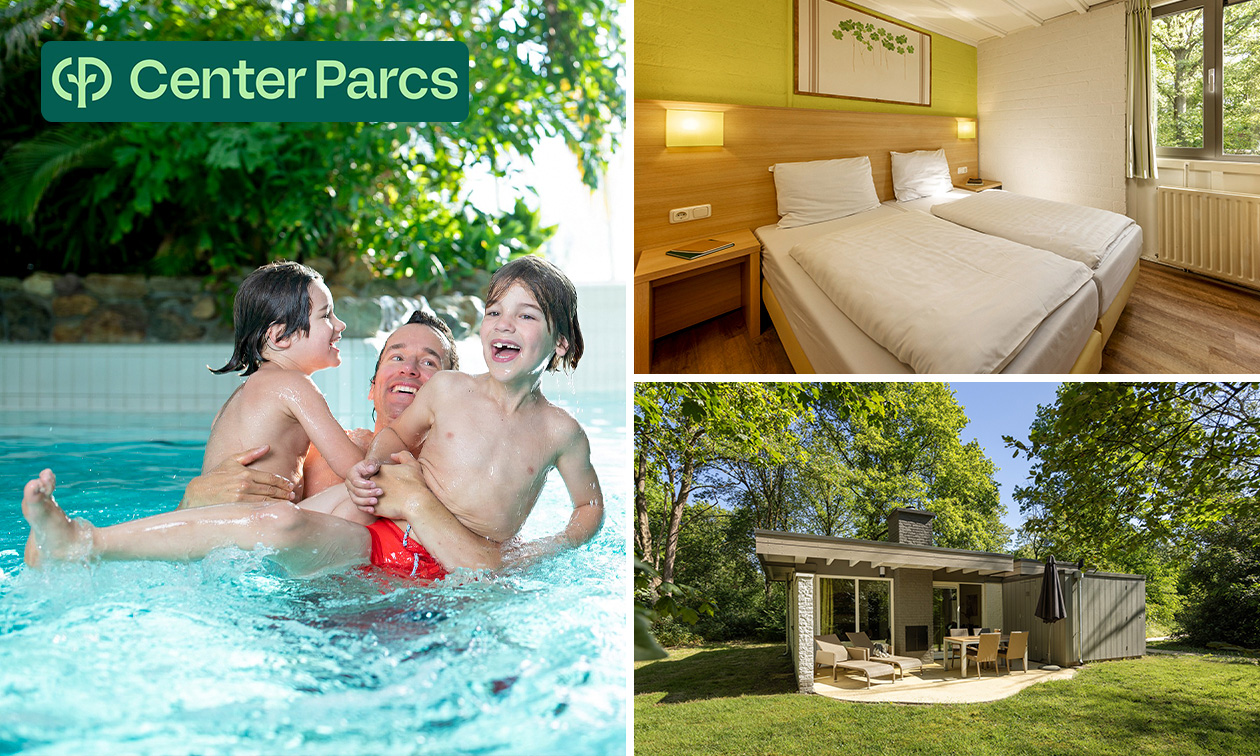 Wochenende oder Wochenmitte (4 bis 6 Pers.) bei Center Parcs Limburgse Peel