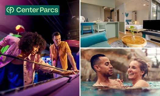 Wochenende oder Wochenmitte für 2 im Center Parcs Mystery Park in den Niederlanden