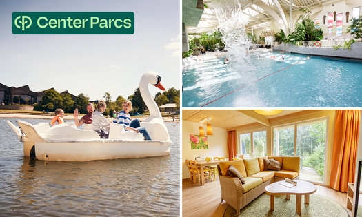 3, 4 oder 7 Übernachtungen (4 Personen) bei Center Parcs
