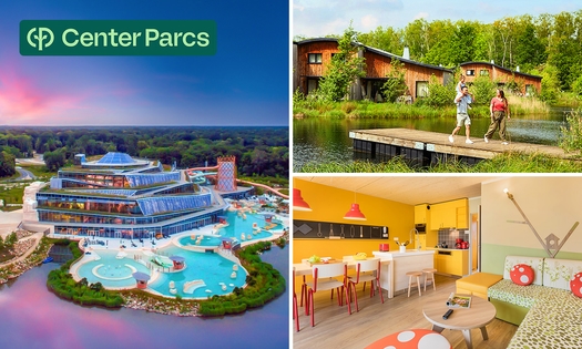 2, 3 oder 4 Übernachtungen für 4 bis 6 Personen in Center Parcs
