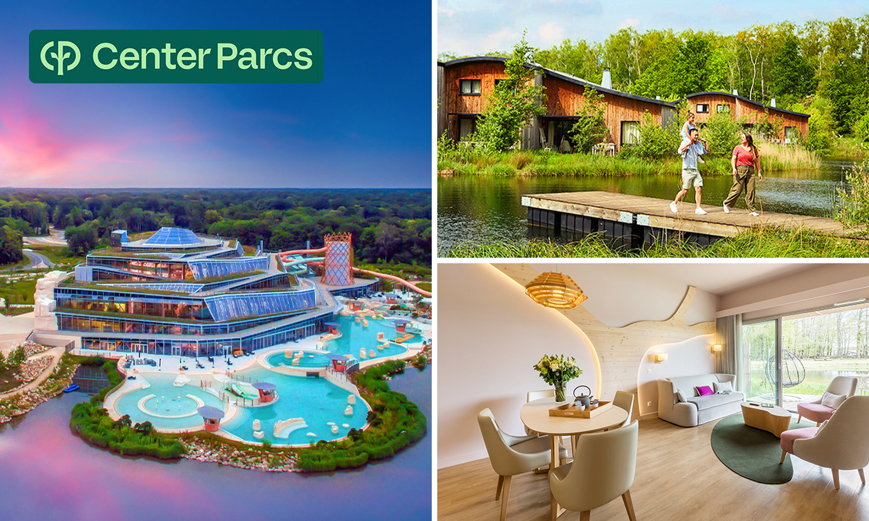 3, 4 oder 7 Übernachtungen für 4 bis 6 Personen bei Center Parcs