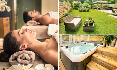 Privater Wellnessbereich für 2 (3 oder 4 Std.) + Massage oder Flasche Cava nahe Charleroi