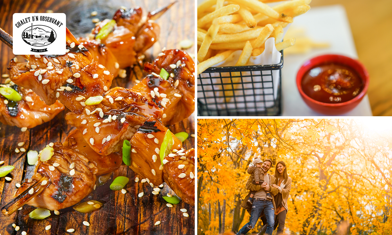 Wandelarrangement + 2-gangen keuzelunch bij Chalet d`n Observant