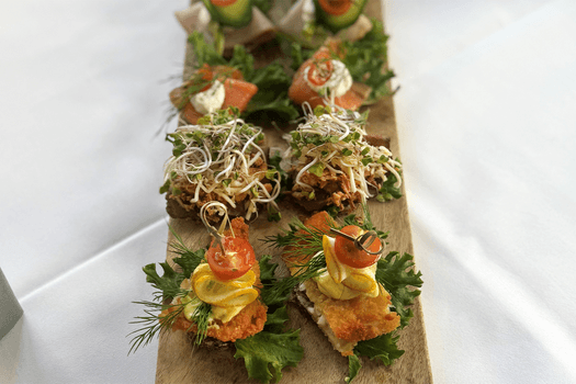 Smørrebrød på Kongenshus Kro