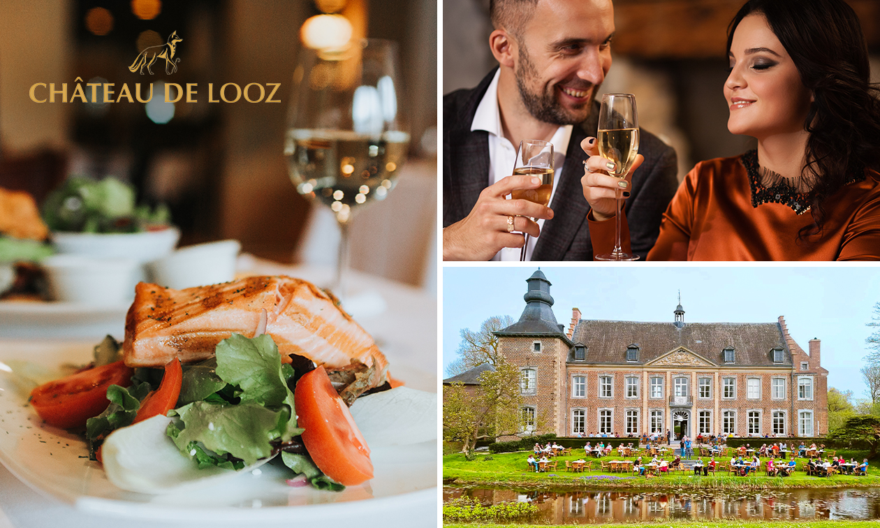 2- of 3-gangen keuzediner bij Château De Looz