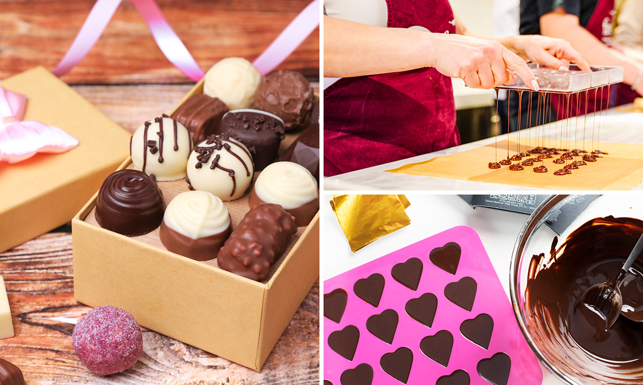 Winterse workshop bonbons maken (2,5 uur)