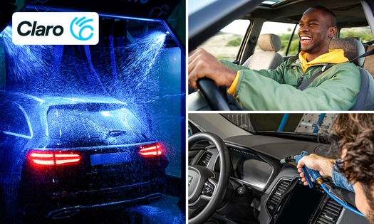 4 Wochen unbegrenzte Autowäsche bei Claro Carwash