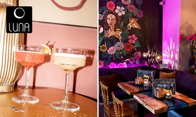2 cocktails naar keuze + snack naar keuze bij Cocktailbar Luna