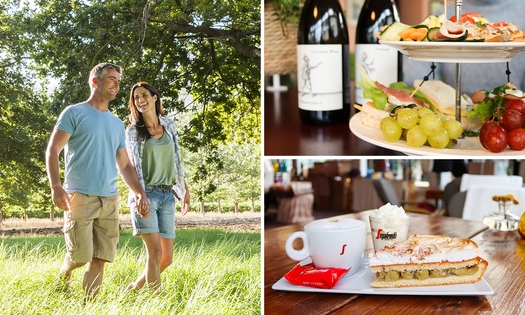 Wandelarrangement incl. warme drank + gebak + lunchplank of -gerecht