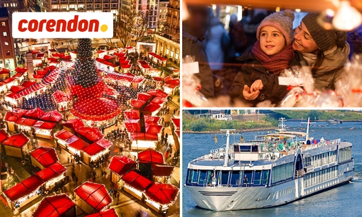 4-tägige Flusskreuzfahrt entlang der Weihnachtsmärkte + Frühstück, Mittag- und Abendessen