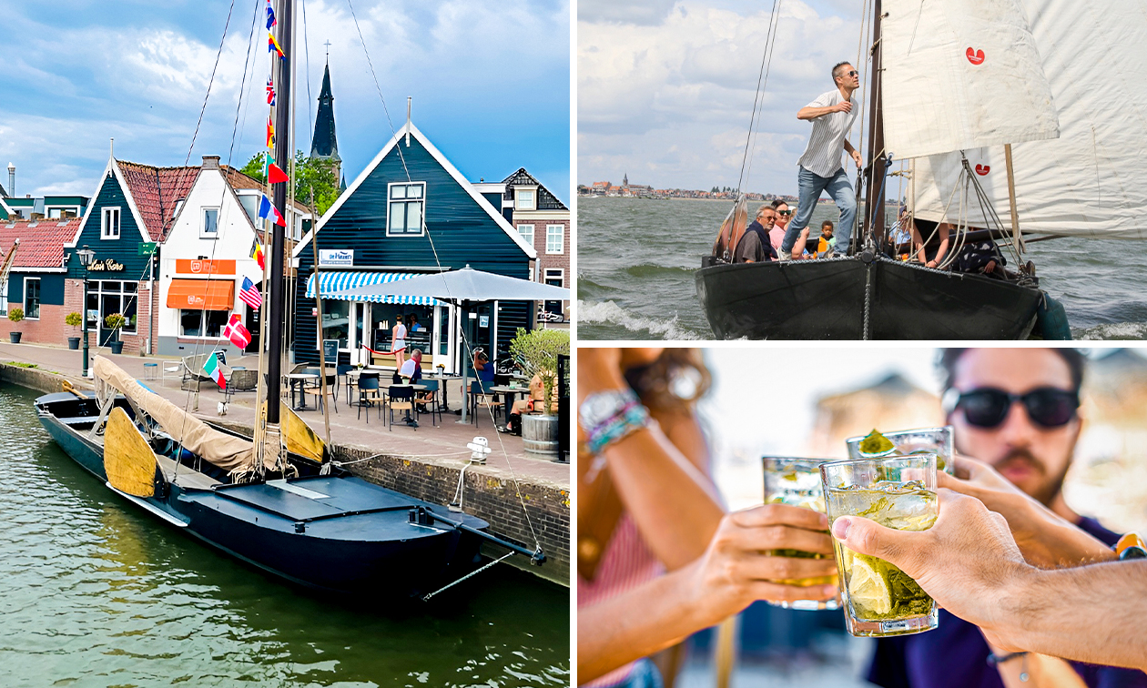 Rondvaart zeilboot (75 min) + evt. 2 frisdranken