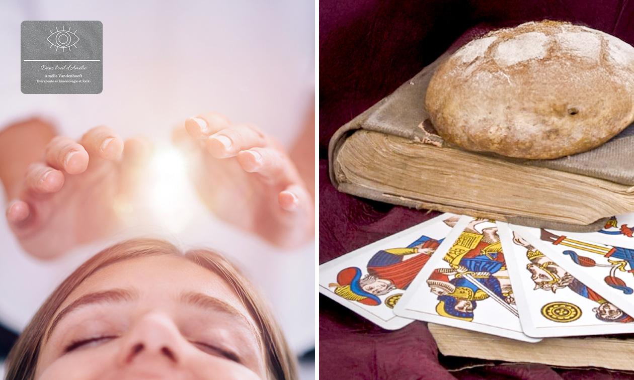 Séance énergétique de Reiki (40 ou 60 min) + évtl. guidance (20 min) à Namur ou Rochefort