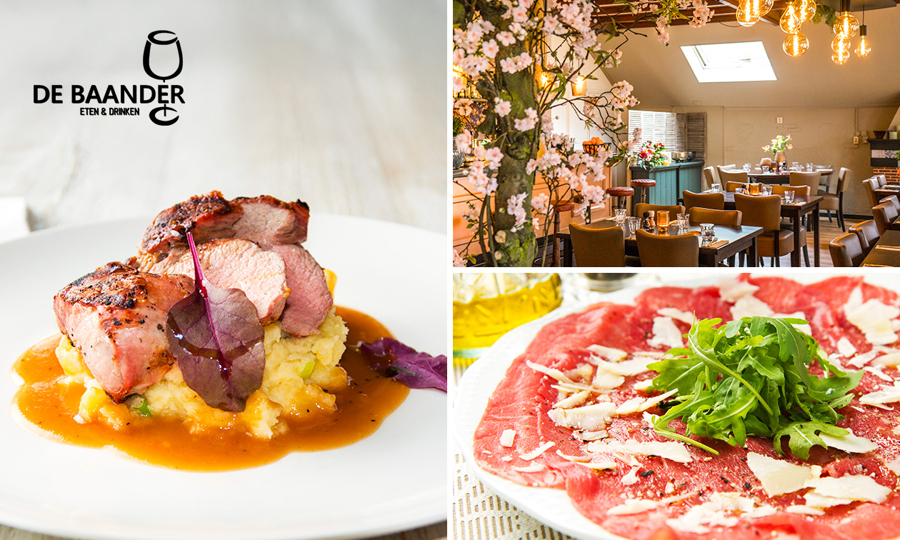 3-gangen proeverijdiner bij De Baander