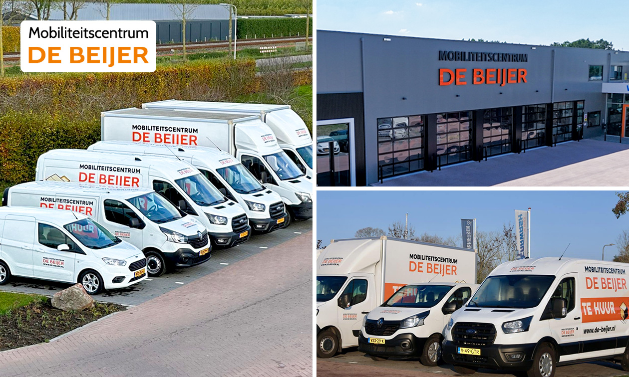 Huur personenbus, bestelauto, bestelbus of bakwagen (1, 2 of 3 dagen)