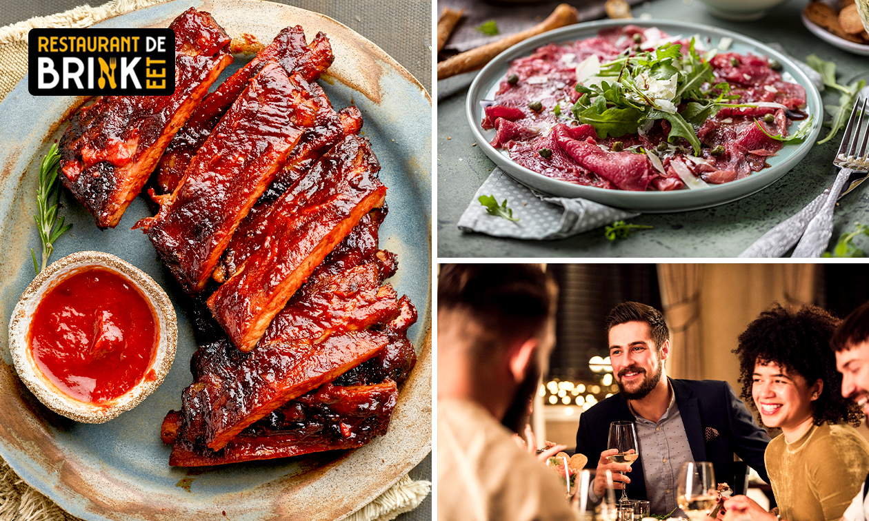 3-gangendiner à la carte bij De BrinkEet