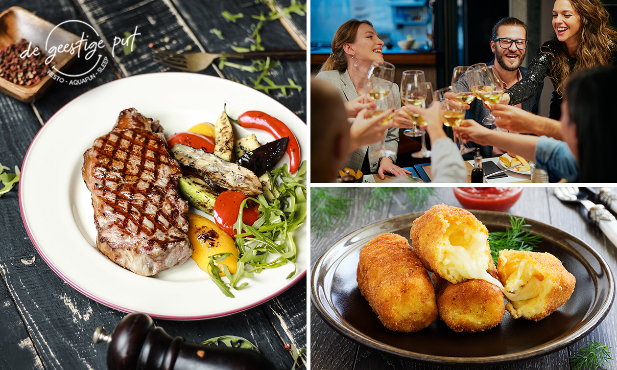 3-gangendiner à la carte bij De Geestige Put