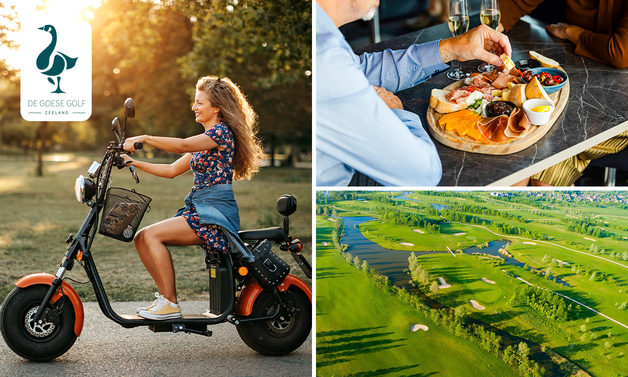 Wandel-, fiets- of e-chopperarrangement bij De Goese Golf