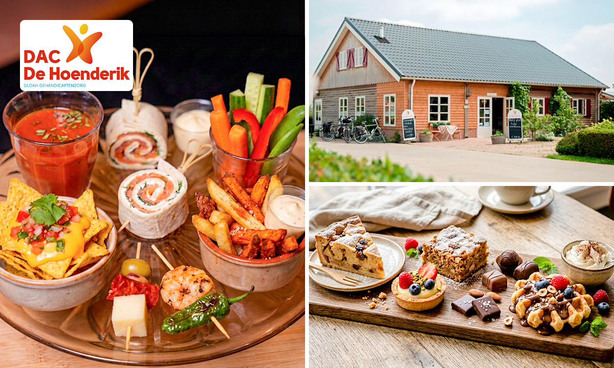 Luxe verwennerij of tapas lunchplank bij De Hoenderik
