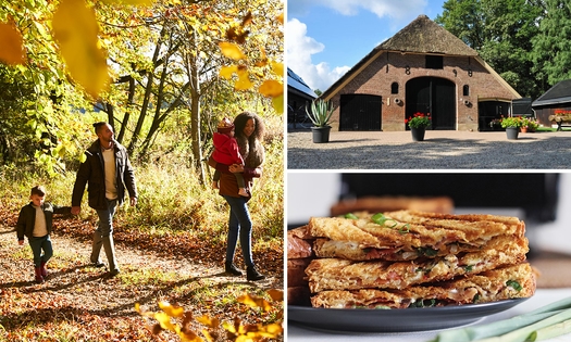 2-gangenlunch + evt. wandeling bij De Jachthoeve