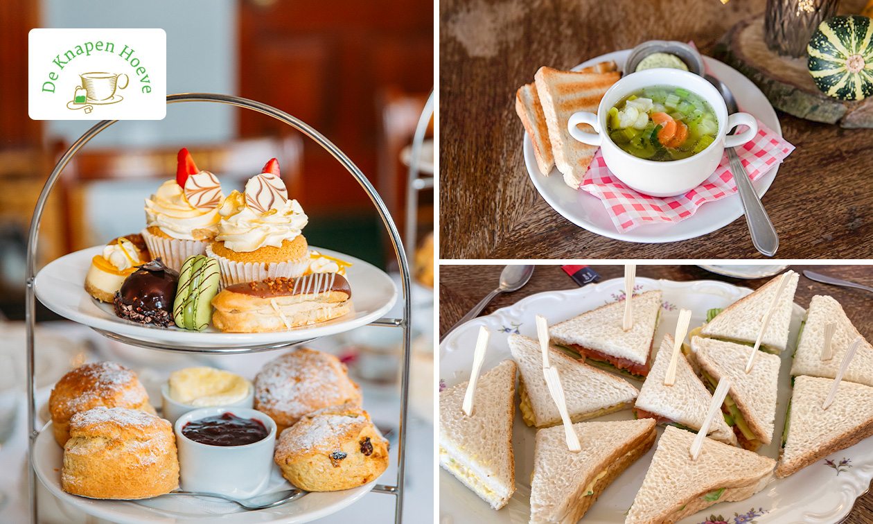 High tea bij De knapenhoeve High tea bij De knapenhoeve