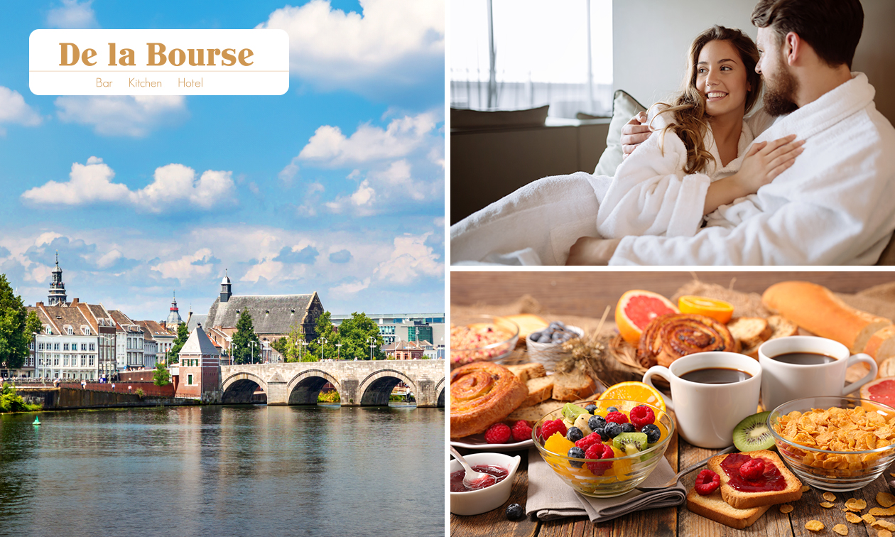 Übernachtung für 2 + Frühstück im Herzen von Maastricht