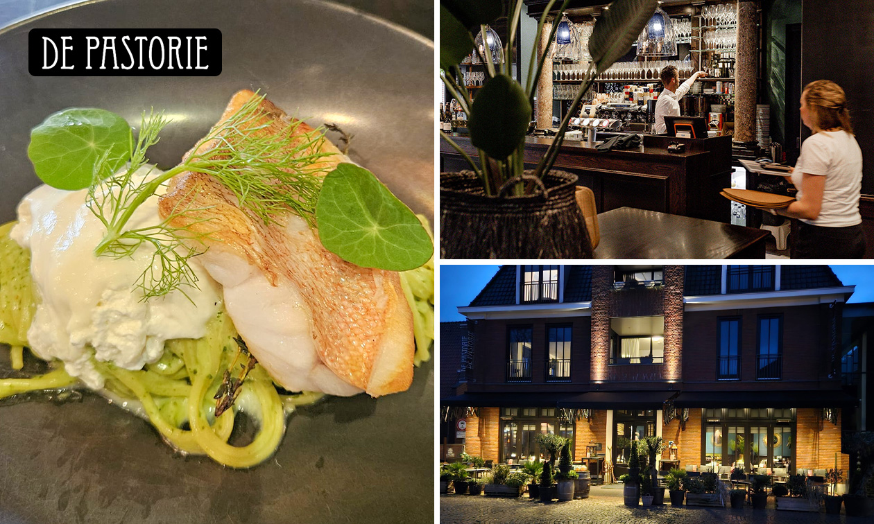 3- of 4-gangendiner + amuse en brood bij De Pastorie Ootmarsum