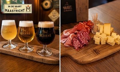 Bierproeverij met charcuterieplank of Limburgse bierbeleving met camembert in Hasselt
