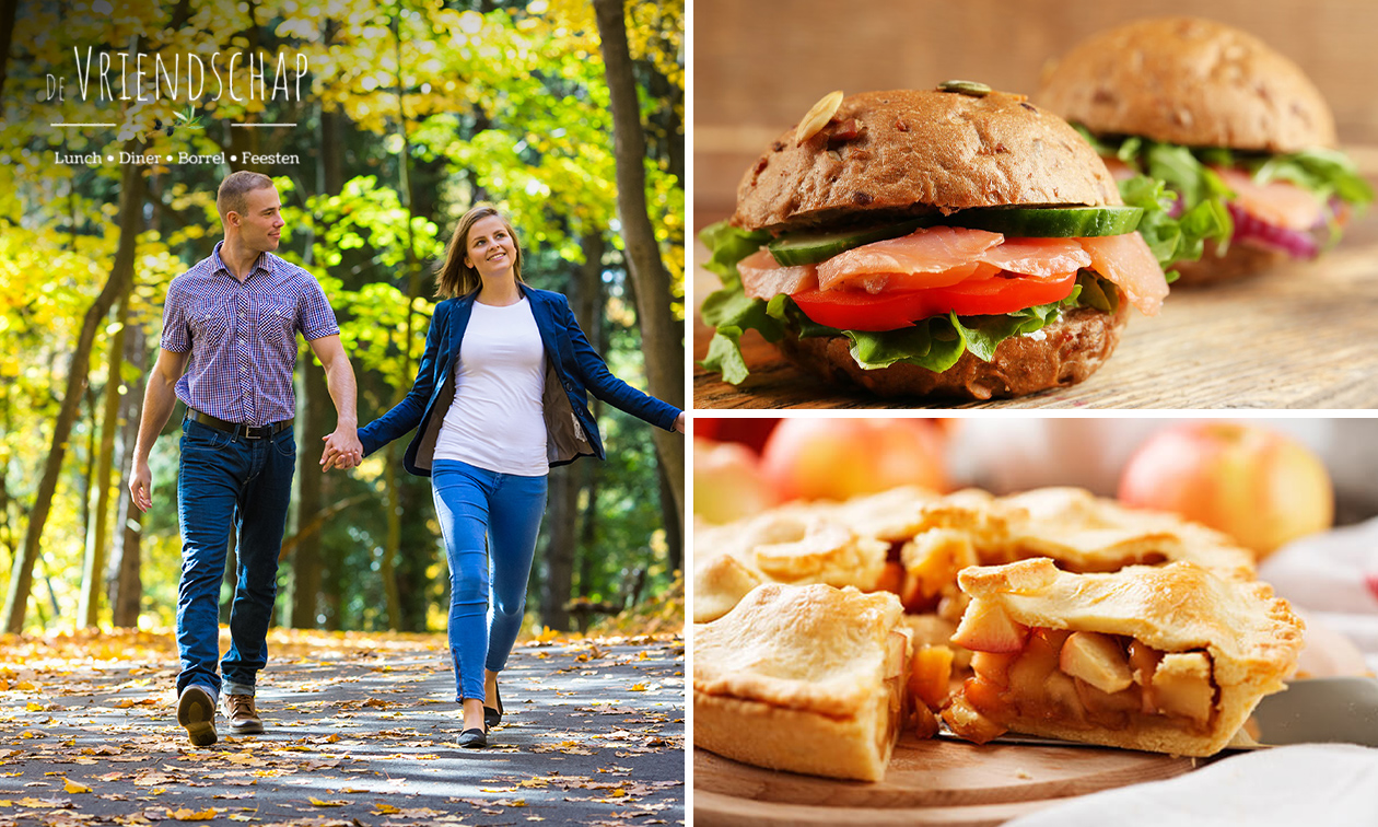 Wandelarrangement incl. lunchplank bij De Vriendschap Boskant