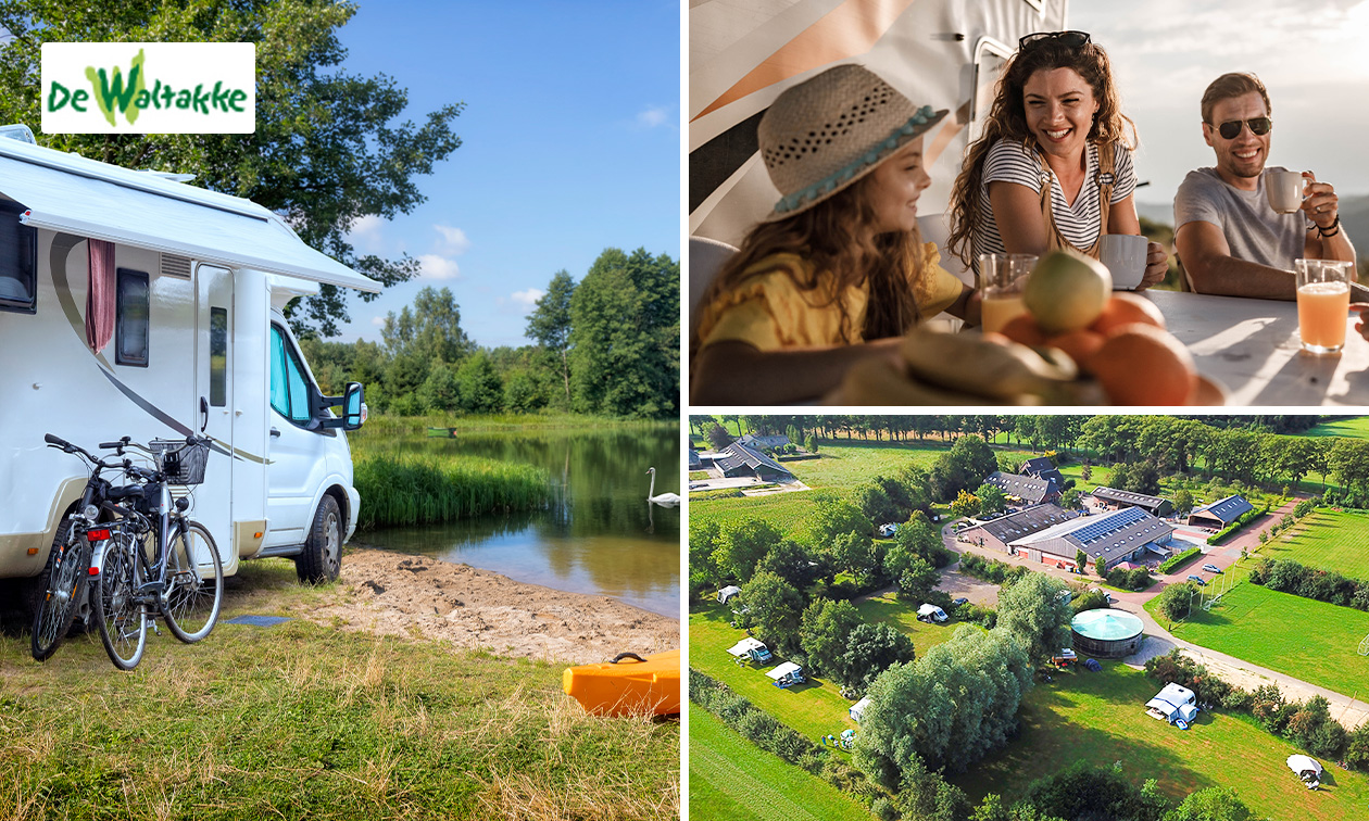 Camping-Stellplatz (2, 5 oder 7 Nächte) für 2 im Achterhoek