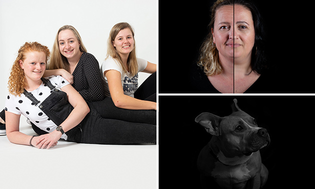 Fotoshoot naar keuze + digitale foto's