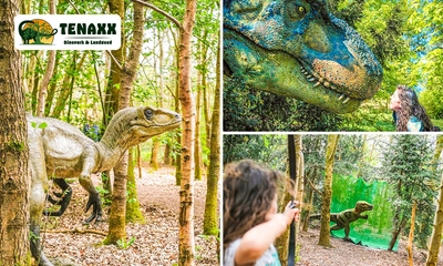 Eintrittskarte für den Dinopark & Landgoed Tenaxx
