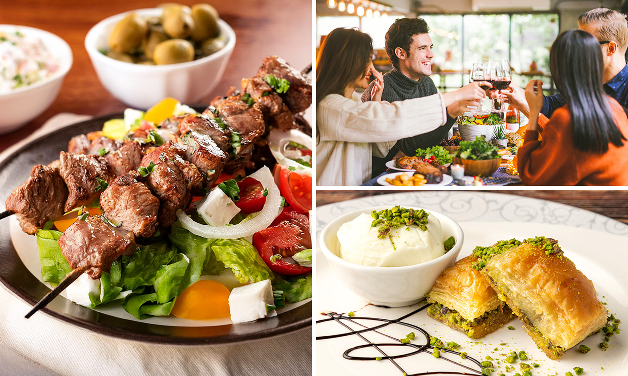 Grieks 3-gangen keuzediner bij Dionysos in hartje Leeuwarden