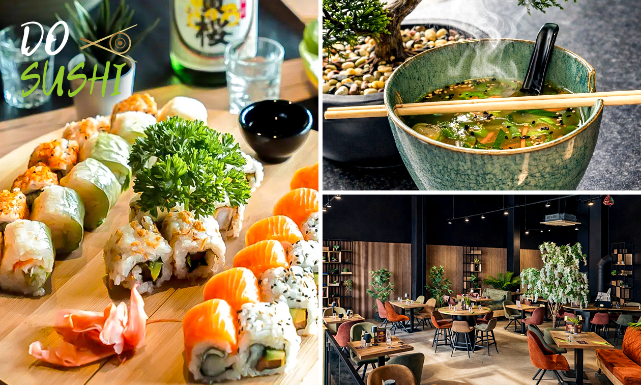 Box sushi découverte + soupe miso ou plateau sushi à partager à Charleroi