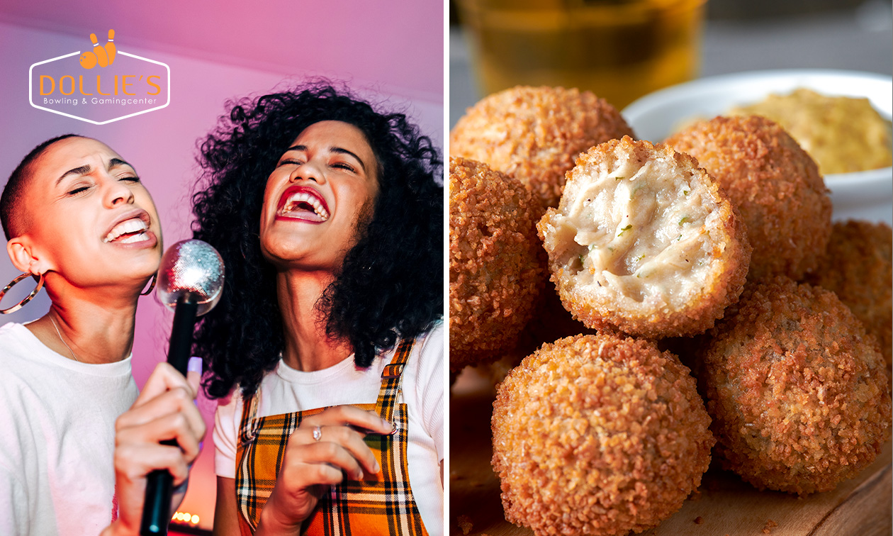 Karaoke (1,5 uur) + 4 bitterballen per persoon bij Dollie´s Bowling & Gamingcenter