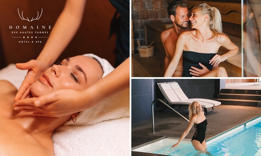 Entree volwassene + evt. rugmassage (30 min) en meer in wellnesscentrum in hartje Ardennen