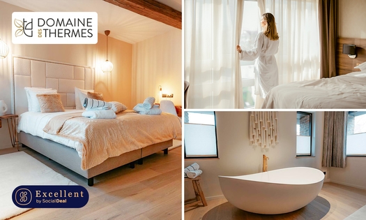 Übernachtung für 2 + Frühstück + Wellness + Early Check-in im Domaine des Thermes