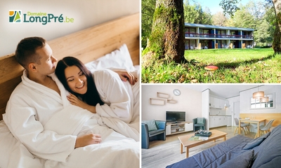 Übernachtung(en) für 2 in einem Apartment + Late Check-out in den Ardennen