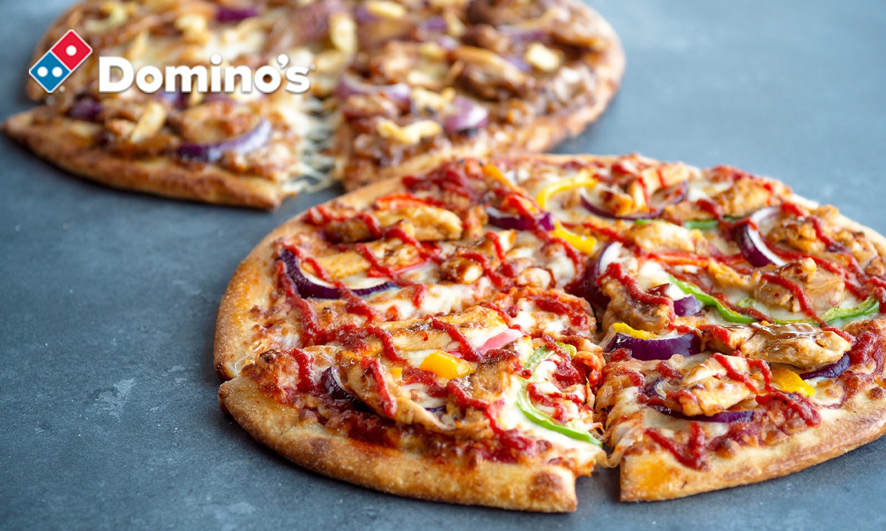 Pizza naar keuze (25 cm) voor afhaal bij Domino's Nederweert