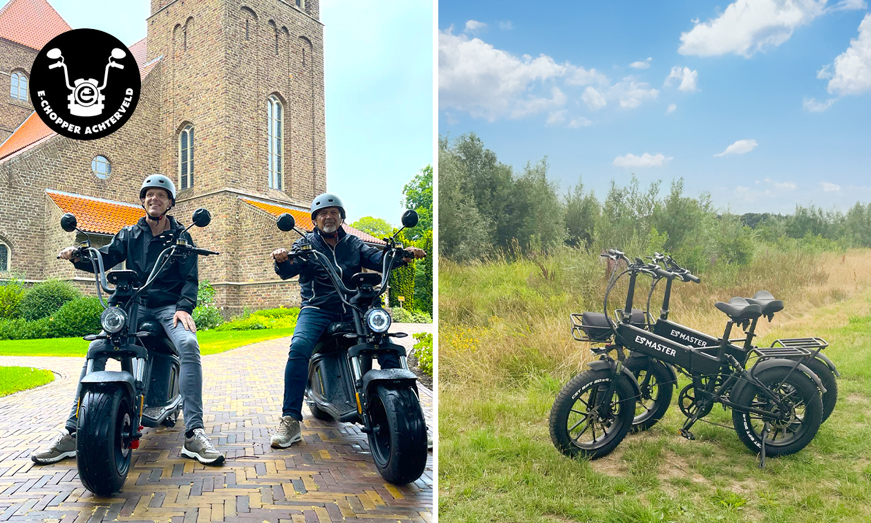 Huur e-chopper (3 uur)